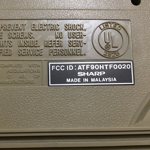 GF-4646 Silver Portable Boombox - Picture 11 of 15